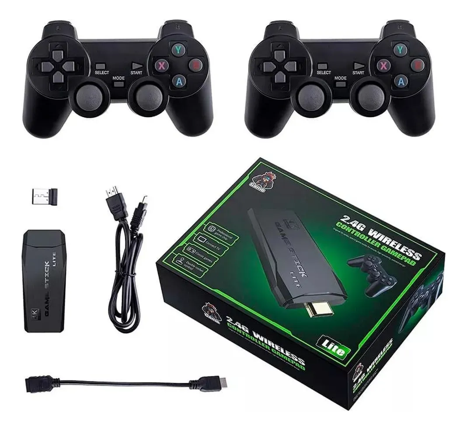 Consola de videojuegos retro Game Stick 4k