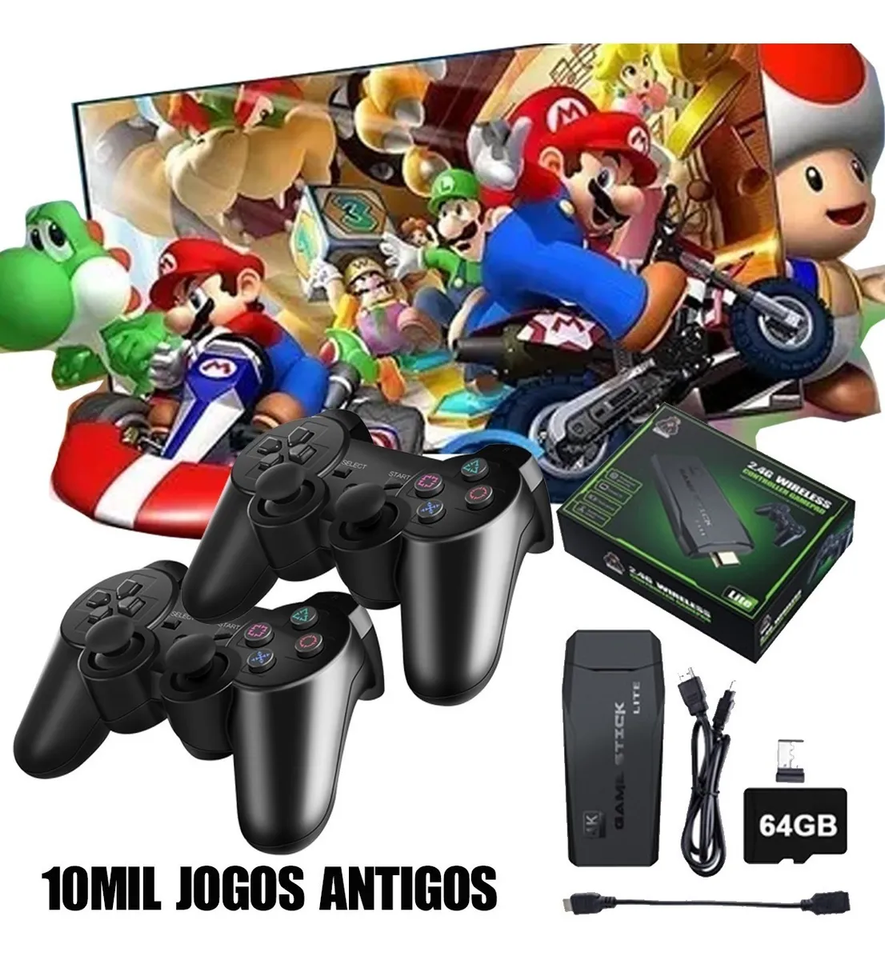 Consola de videojuegos retro Game Stick 4k