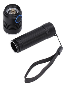 Linterna LED recargable con zoom