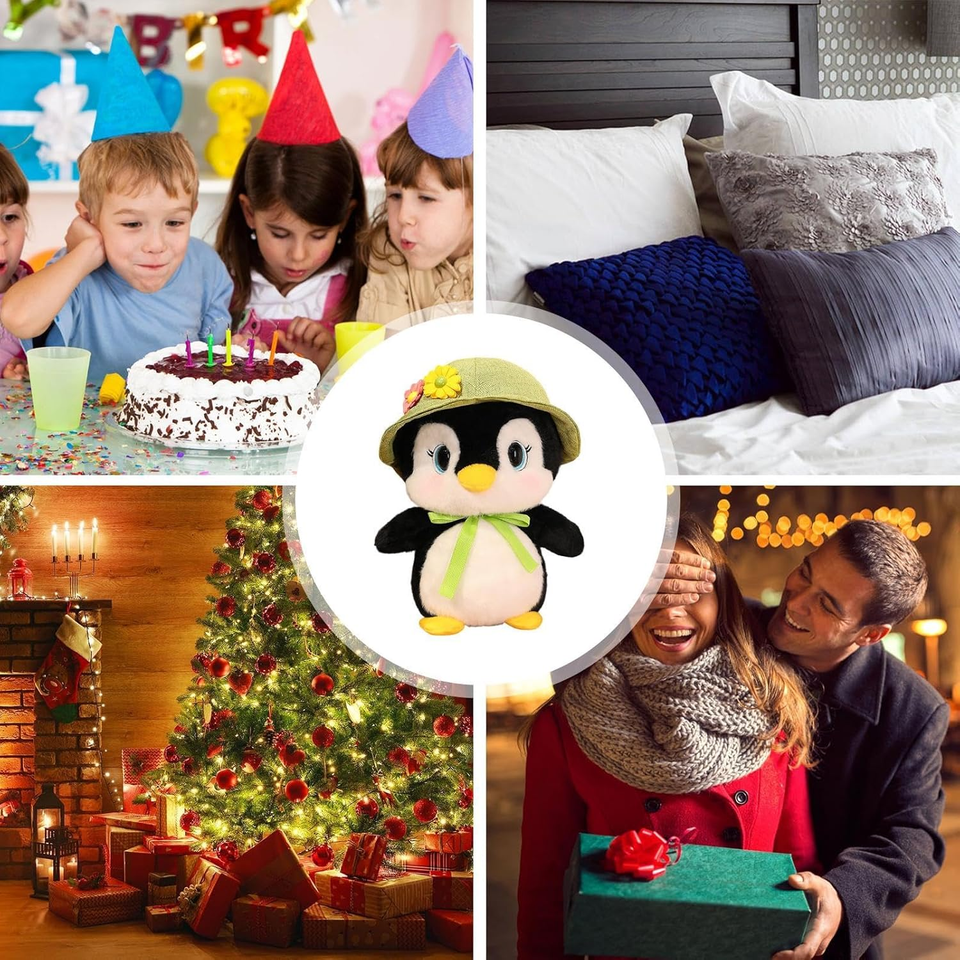 Peluche de Pingüino Suave y Esponjoso