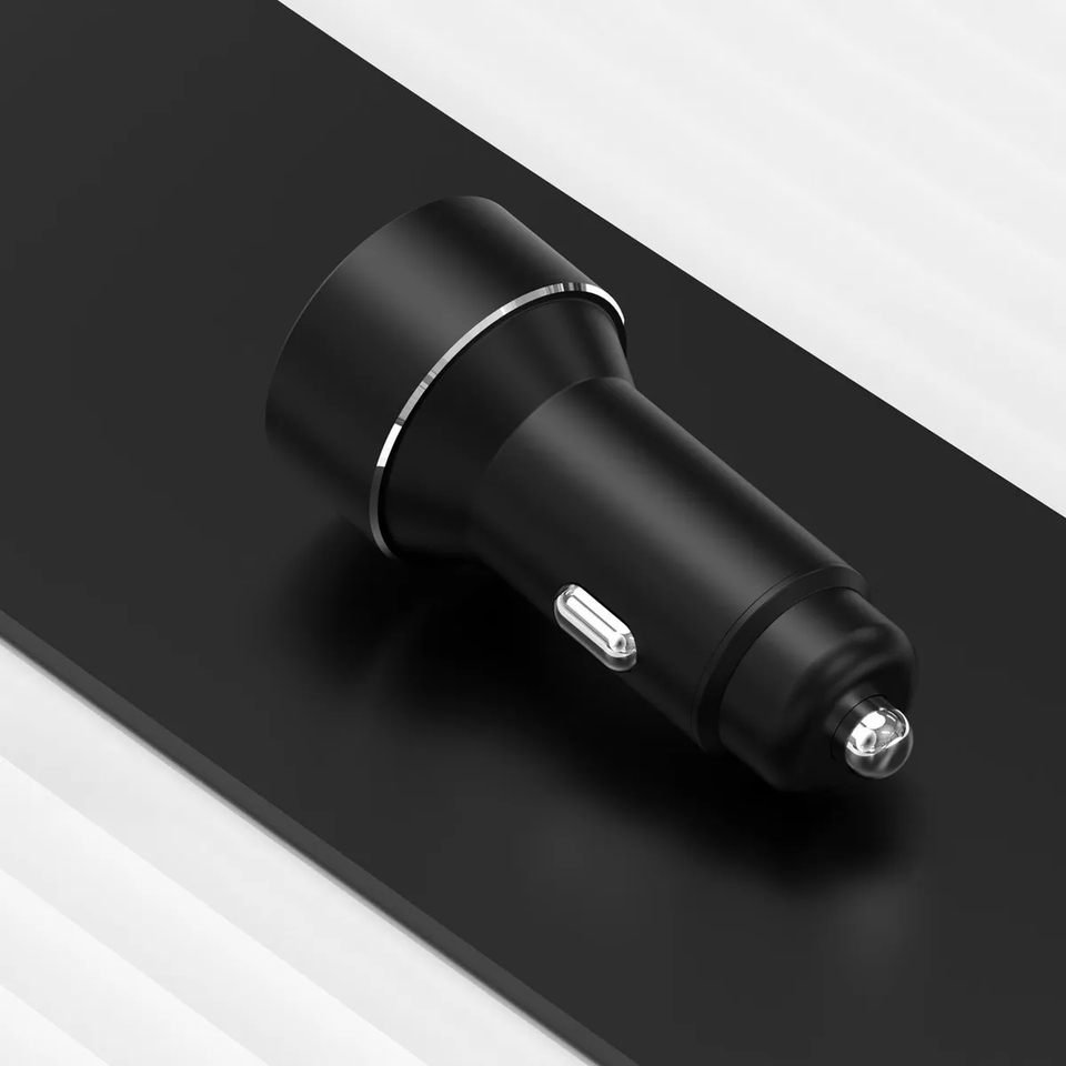 Cargador Vehicular Dual USB y USB-C