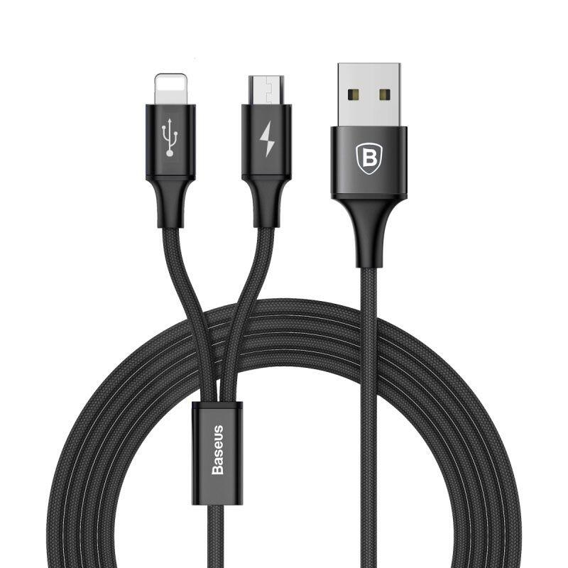 Cable USB 2 en 1