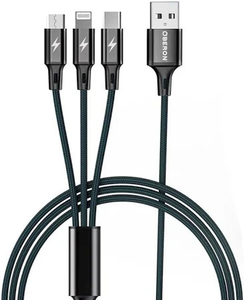 Cable de carga múltiple 3 en 1